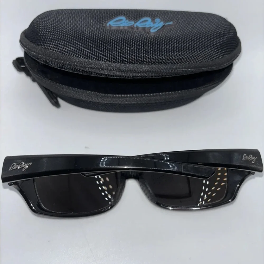 Rio Ray Seascape R 321 Polarized Sunglasses With Rio Ray Zippered Case Square - Picture 5 of 8